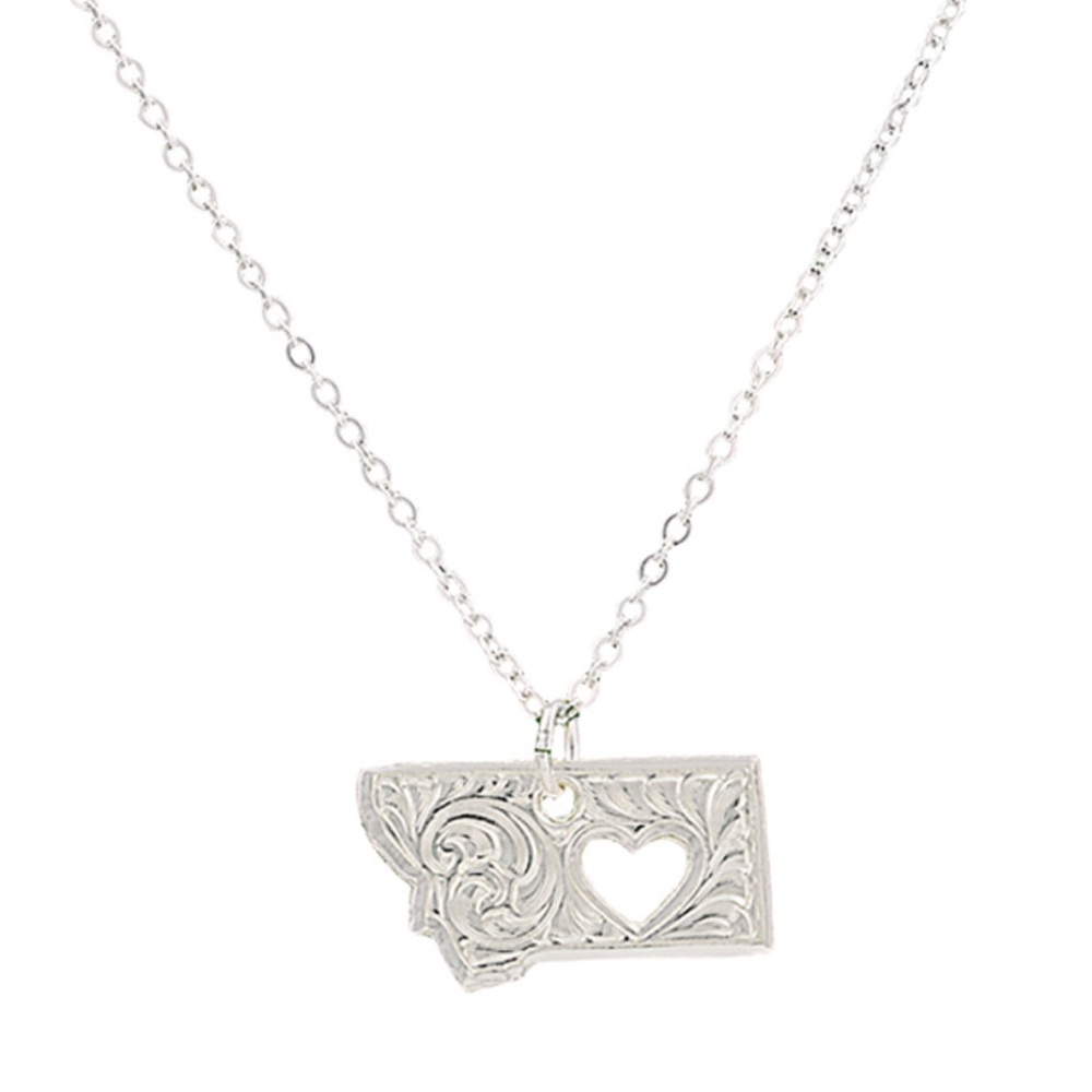 Montana Silversmiths Sterling Silver Pendant Necklace